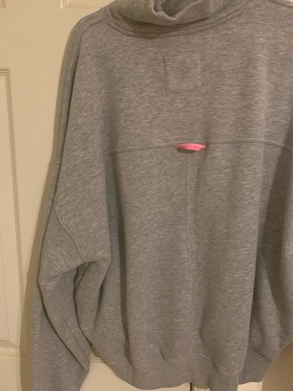 🆕WOT FP MOVEMENT On Your Mark Sweat Logo Sweatshirt / Heather Grey Combo - Picture 4 of 11